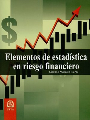 cover image of Elementos de estadística en riesgo financiero